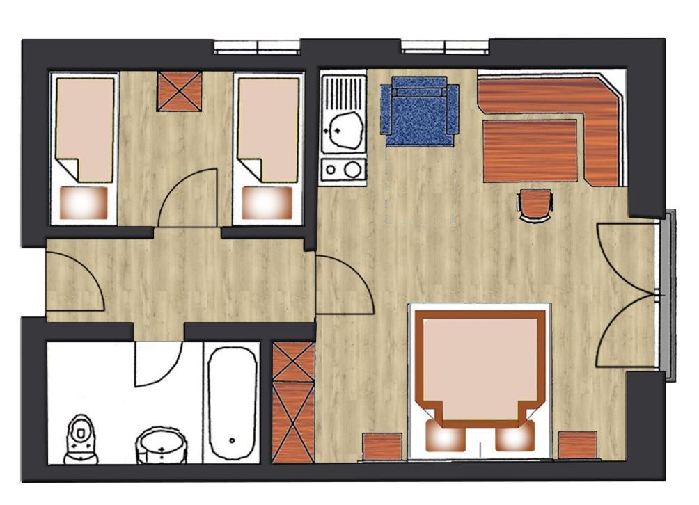 Mia Appartements - Non-Serviced Appartements โอเบอร์เทาเอิร์น ภายนอก รูปภาพ